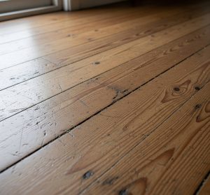 old timber floor